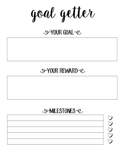 Free Goal Setting Printables with Motivating Quotes - Management Guru ...